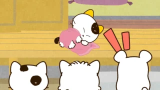 Кадр 3 из аниме «Dayan to Tama to Tobi Neko to: 3-tsu no Neko no Monogatari»