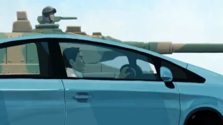 Кадр 3 из аниме «Звенящий город»